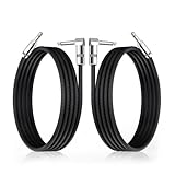 GOGHOST Cables de guitarra de 6 pies, paquete de 2)