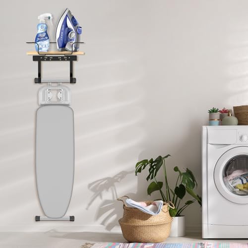 SMZCTYI Iron Board Holder, Wall Mou...
