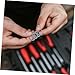 CIYODO 20pcs Washers Assorted Steel Locking Washers Interlocking Teeth Secure Lock for Industrial Home Applications