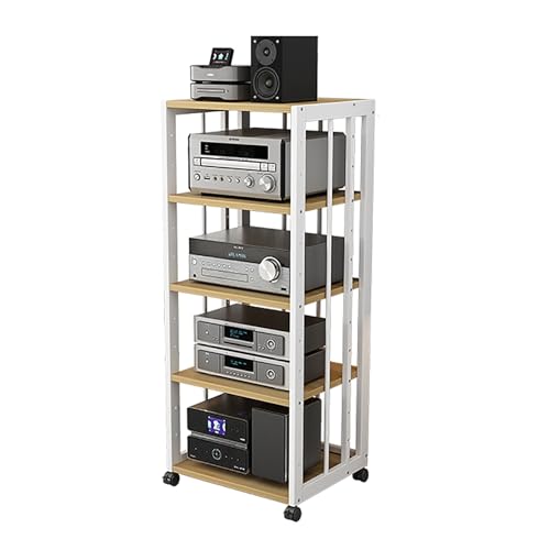 Gabinete de componentes estéreo regulable para solucionar el espacio de audio 2