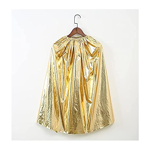 Ricjurzzty Kids King Costume Set For Boys & Girls, Crown, Cape,Scepter,Pretend Dress Up Accessories (Gold) #TOP2
