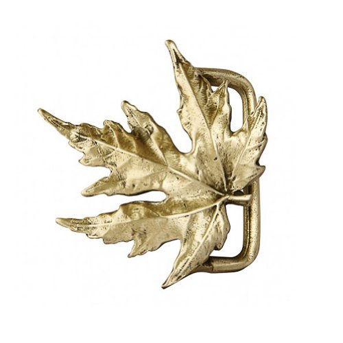 Indiana Metal Craft Maple Leaf Belt Buckle OB157 IMC-Retail