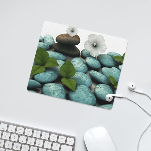 Tapis de souris imperméable Cobblestone avec base caoutchouc stable