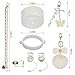 Stanley Cup Accessories 9-Piece Kit for 40oz & 30oz | Silicone Fashion Straw Covers, Sparkle Cup Boot, Pearl Handle Strap, Hairball Bow Charms | Bling Decoration Gift for Women Girls