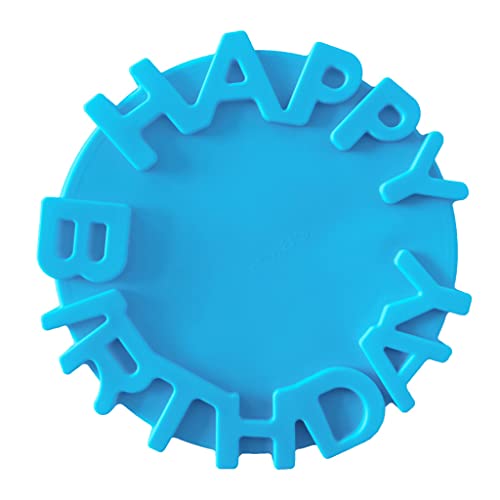 Happy Birthday Silicone Cake Pans Baking Molds Cheese Cake Jelly Muffin Tart Bread Bakeware Pastry Baking Moulds