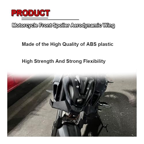 Ailettes spoiler de sport pour MT-07 et FZ-07 SP de 2021 à 2023 - 3