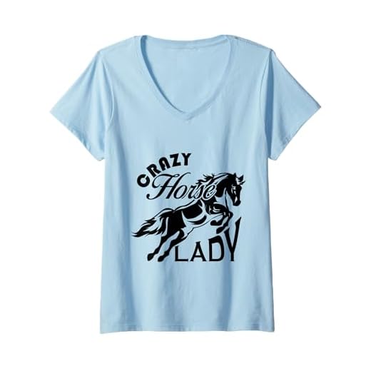 Crazy T-Shirt für Pferdemädchen