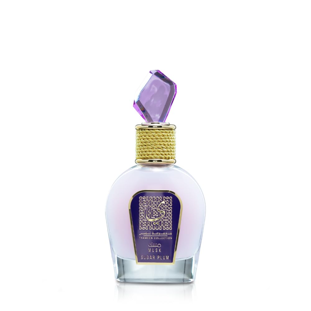 Lattafa Thameen Collection - Musk Sugar Plum for Unisex - 3.4 oz EDP Spray