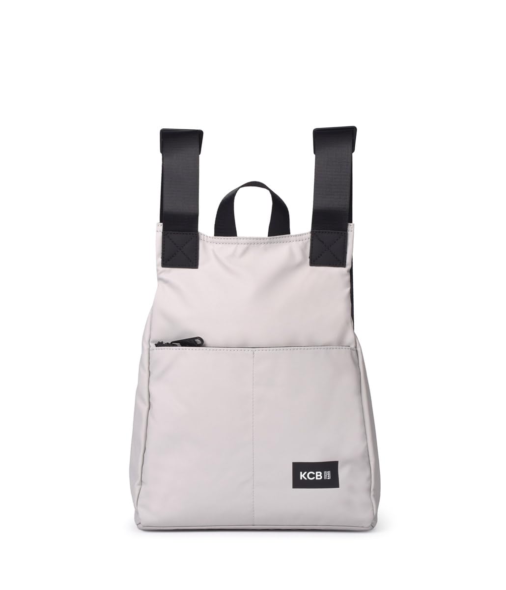KCB Mochila Antirrobo Pequeña Dual | Diseño Seguro y Práctico | Bolsillos Multiusos con Cremallera | Material Resistente | Asas Ajustables | 100% Vegano