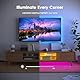 HOVVIDA LED Strip 15M, 1 Rolle, 30 LEDs/Meter, RGB LED Streifen, 450 LED, 24V, APP und Fernbedienung, Musikmodus, Timing-Modus, LED für Zimmer, Wohnzimmer, Küche, Schlafzimmer, Bar, Party