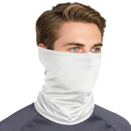 UPF 50+ Neck Gaiter – UV Sun Protection Face Mask, Balaclava, Headband & Scarf – Cooling, Breathable Fabric