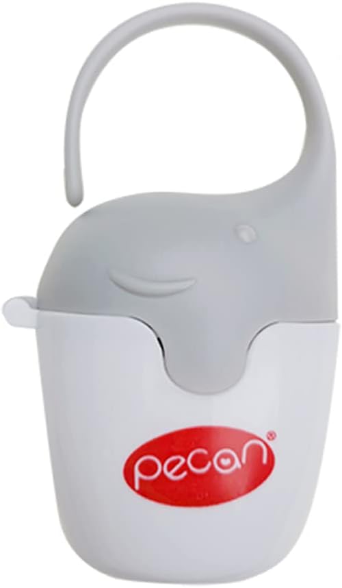 Qingyuan Baby Pacifier Case Baby So Case Pacifier Container Baby Pacifier Holder Box for Travle BPA Free Carry 2pcs Pacifiers