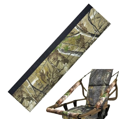 Generisch Asiento acolchado – Protección antideslizante de camuflaje, soporte para árboles, reposabrazos, rieles, acolchado, para escalada, camping, viajes, aventuras, deportes, recreación