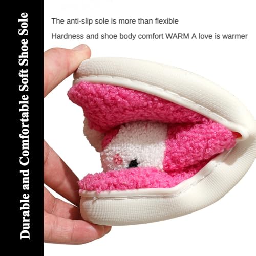 Halloween Pumpkin Slippers for Women Men Girl Warm Slides Cozy Fluffy Plush Fuzzy Skull Spider Indoor Outdoor Shoes3