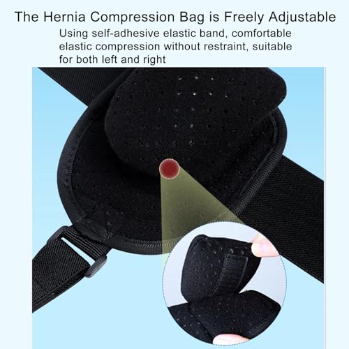 Faja para Hernia Inguinal para Hombre con Compresión Ajustable miniatura 4