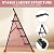 TOOLF 4 Step Ladder Folding Step Stool with Handrail, Heavy Duty Steel Ladder, Anti-Slip Wide Steps, Safe Lock, Portable Ladder for Home Kitchen Garage, Black