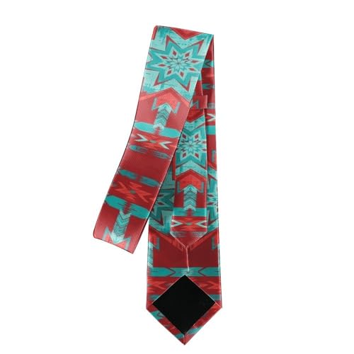 Supdreamc Men's Skinny Paisley Necktie - 3D Printed Slim Tie for Wedding, Party4
