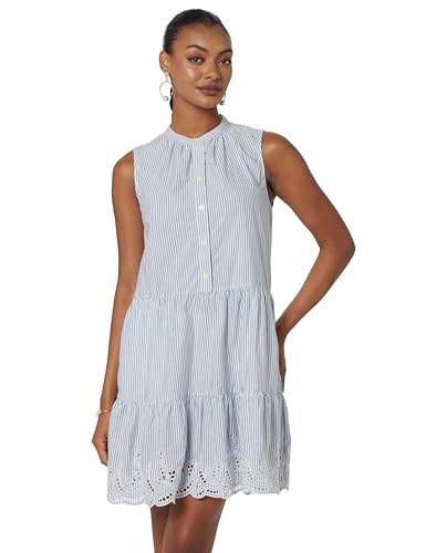 Image of GAP Women Realxed Fit Above The Knee Sleeveless Casual Dress