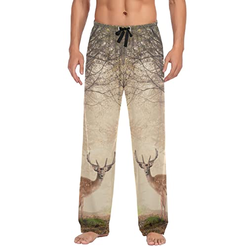 Pantalon de pyjama long Fallow Deer homme fini les nuits froides avec ce bas doux