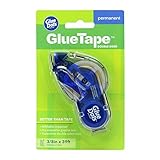 Glue Dots Brand Adhesive Products Permanent Premium GlueTape Dispenser, Blue (41901)