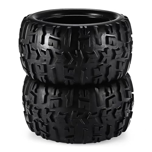 Pneus RC 1/8 tout-terrain 17mm hexagone pour voiture de modélisme DHK HSP