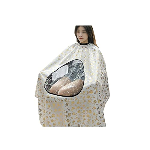 Cabo Barber Cape profesional de peluquero con cierre a presión Cabo de salón, capa de corte de pelo, corte de pelo Cape de peluquería de pelo, delantal 65 x 57 pulgadas, patrón impreso Capa de corte d Cover