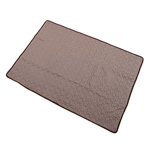 Large Dog Beds ibasenice Summer Ice Pad Pet Ice Silk Pad Cooling Mat Easy Fold Portable Design Premium Cold-Sensing Cloth 60X50Cm for Outdoor Seats Suitable for Dogs and Cats