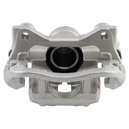 Image of TRQ Rear Right Brake Caliper w /Bracket Passenger Side
