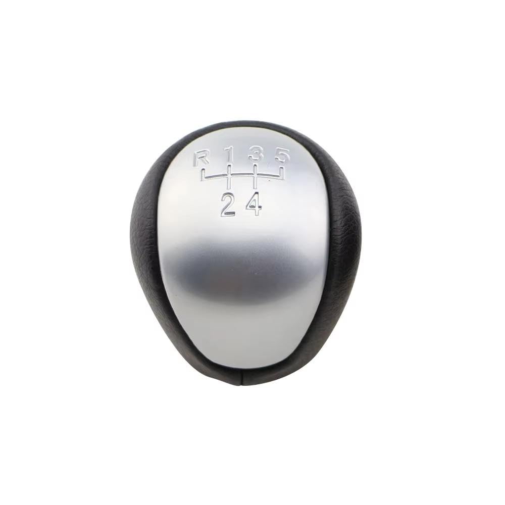 YDXHERTA Auto Accessory 5 Speed Gear Shift Knob for Hyundai Elantra I30 2008-2012 for Kia Forte Cerato Koup 2009-2013(Matte Sliver)