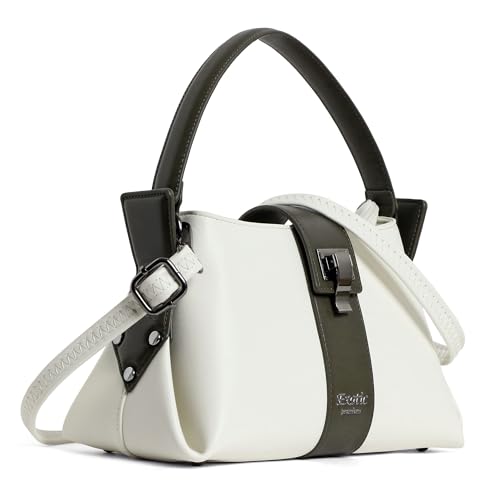 Image of EXOTIC Premium Stylish Dual Tone Elegant Buckle Hand & Sling Bag - Cruise Couture Collection