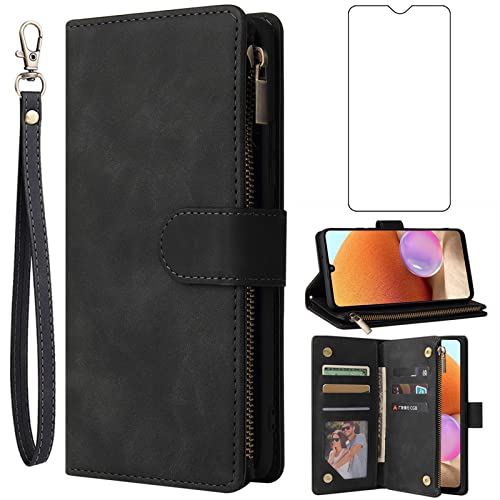 Coque Samsung Galaxy A32 4G DKPT US étui noir antichoc et discret
