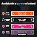 Naturcel Sport Transdermal Pain Relief Tape, Kinesiology Tape, Sore Joints, Muscles, Back, Knee, Elbow, Shoulder Pain, 2 Elastic Strips(10x2 in), Water Resistant, Accelerated Recovery (Pink, 1 Pack)
