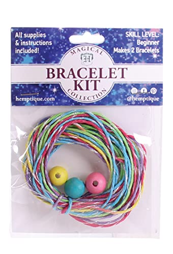 Kit de bracelet licorne Hemptique pour animer un anniversaire créatif