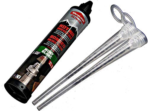 Preisvergleich Produktbild 1 Stück 300ml Verbundmörtel Injektionsmörtel Mörtel Ankerkleber mit 2 Stück Statikmische