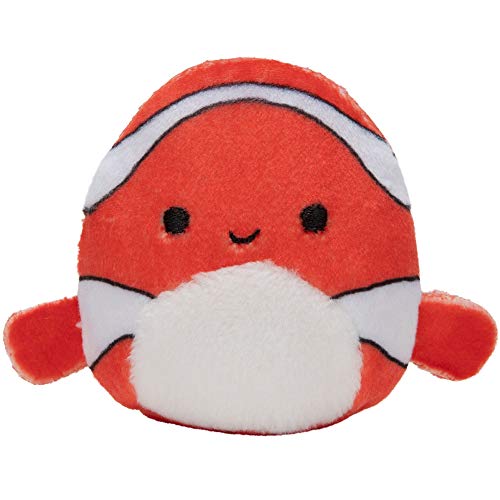 Image of Squishville by Squishmallow Mini Plush Sealife Squad, Six 2 inch Soft Mini-Squishmallow Sea Animals, Irresistebly Soft Colorful Plush, Mini Shark, Otter, and Seahorse Squishmallows