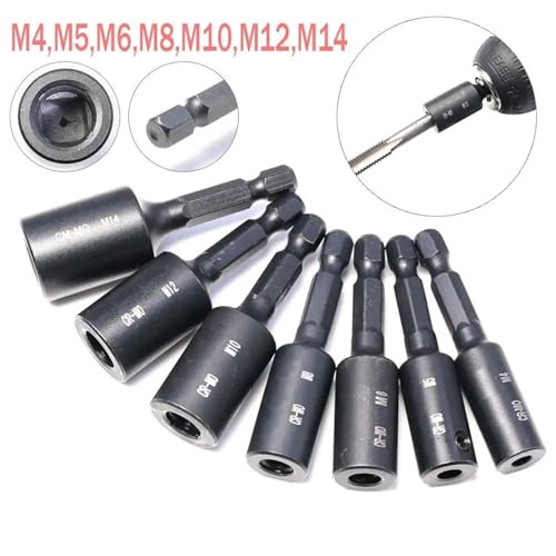 Clé à douille M5 adaptateur de mandrin pour perceuse et tournevis électrique