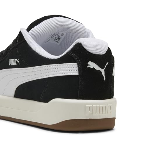 PUMA Sneakers en Daim Park Lifestyle Easy Unisexe 38, Black White Gum Beige