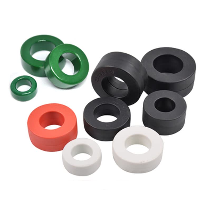 2pcs 38mm*19mm*16mm Cylindrical through hole Manganese zinc ferrite core Anti-interference high frequency magnetic column