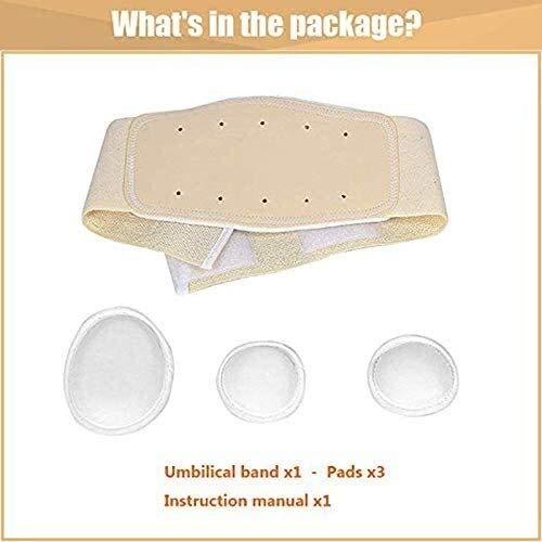 Faja para hernia para bebé con 3 compresores ajustables miniatura 6