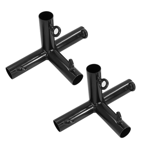 Fixations d'angle 4 voies pour installer votre terrain de baseball et golf à la maison - 2
