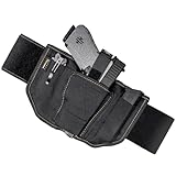 VNSH Gun Holster – Most Comfortable Gun Holster for Men & Women – New Belly Band Holster – Includes Built-in Double Mag Pouch – Best Holsters for Concealed Carry – Leading Gun Accessories for Men