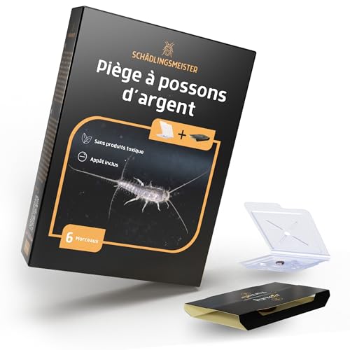 Panteer Pièges à Poissons d'Argent Lot de 6