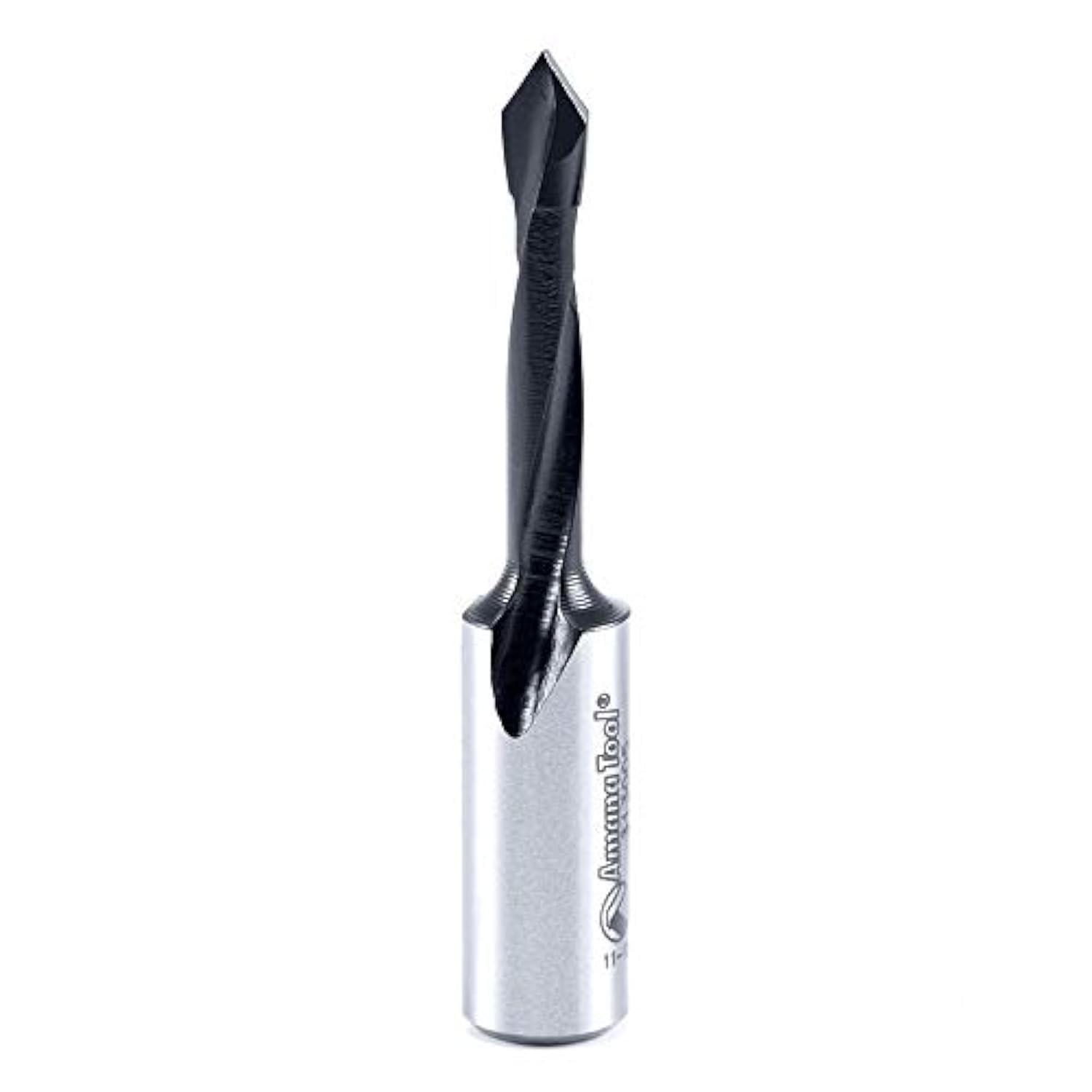 Amana Tool - 313005 Carbide Tipped Through-Hole Boring Bit R/H 5mm Dia x 57mm Long x 10mm