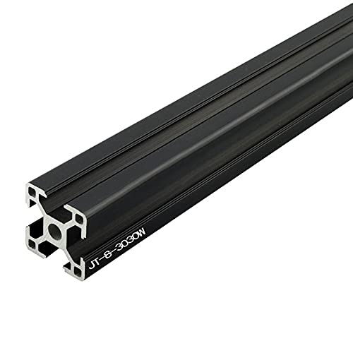 Lysee 3D Printer Parts & Accessories - 1PC Black/White 3030 Aluminum Profile 100mm 500mm 800mm Linear Rail Extrusion Extrusion for CNC 3D Printer Parts - (Size: White, Color: 300mm)