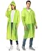 Opret Portable EVA Raincoats for Adults, Reusable Rain Ponchos with Hoods and Sleeves Lightweight Raincoats, 2 Pack