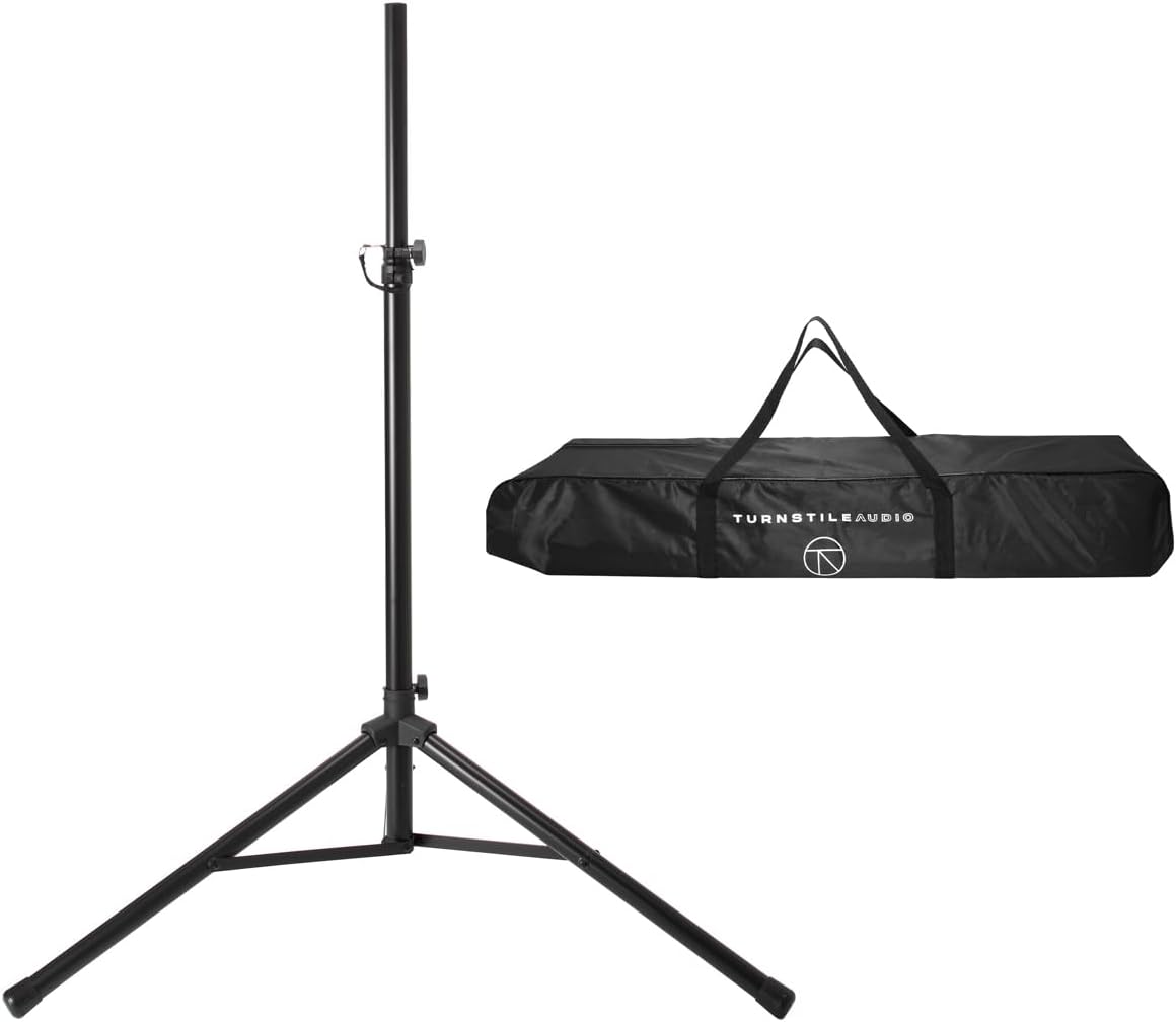 Behringer Eurolive B208D 8" 200W 2-Way Powered PA Speaker System, Bundle with Speaker Stand and 2X 50' XLR Microphone Cable - Image 3