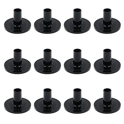 Bitray 12Pcs Cymbal Stand Sleeves Drum Sleeve Plastic Felt Sleeve Set Drum Accessories #TOP17