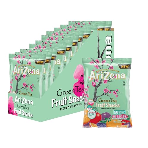 AriZona Fruit Snacks, Green Tea - 5 oz Bags (12 Pack) - image 1