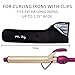 Mr Big Heat Resistant Travel Pouch, No More Cooling Down Your Iron on The Go, Make Your Flight with Fabulous Hair, Extra Long 12