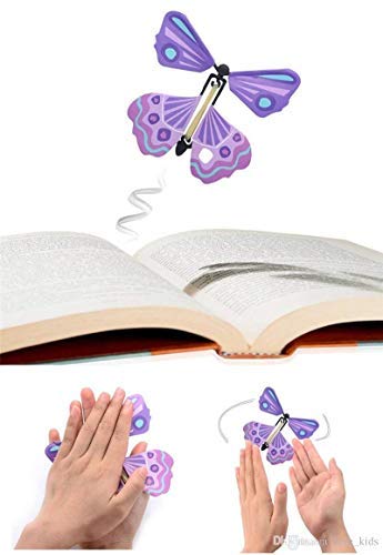 The toy town Kids Flying Butterfly Magic Butterfly Toy Rubber Band Powered Wind Up Fairy Toy 18 pc (B07YNC83GG) Amazon Price History, Amazon Price Tracker
